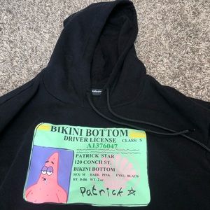 Patrick from Nickelodeon’s Spongebob  Hoodie